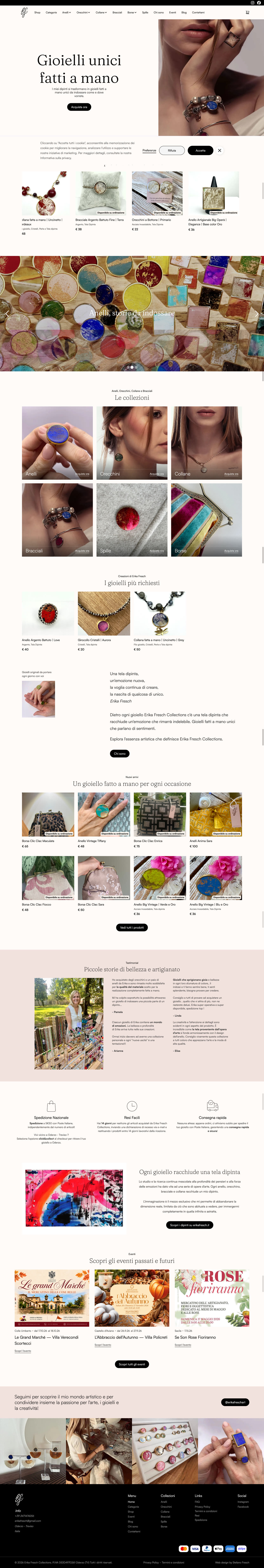 Erika Fresch Collections — page d’accueil complète
