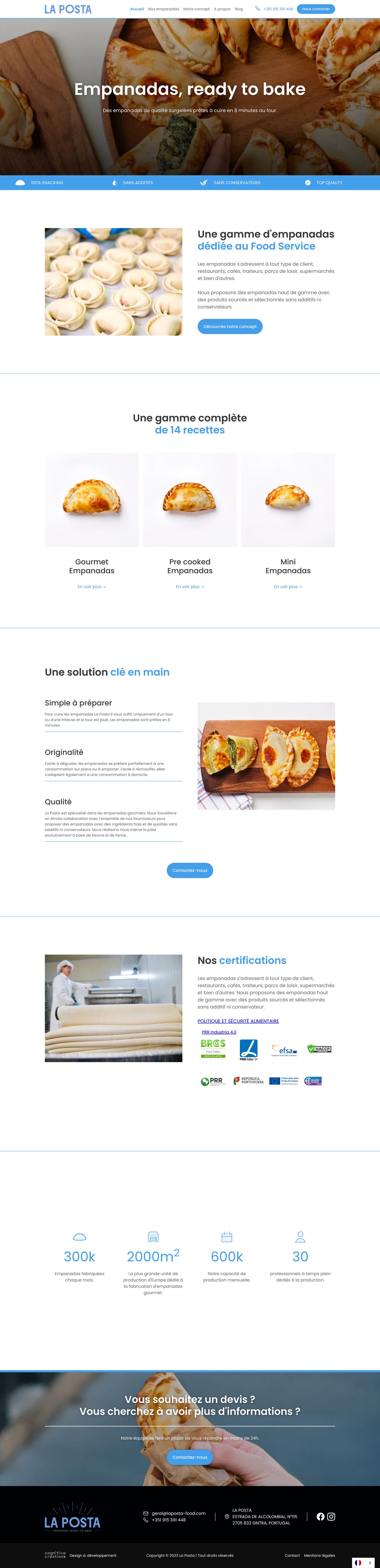 La Posta — page complète