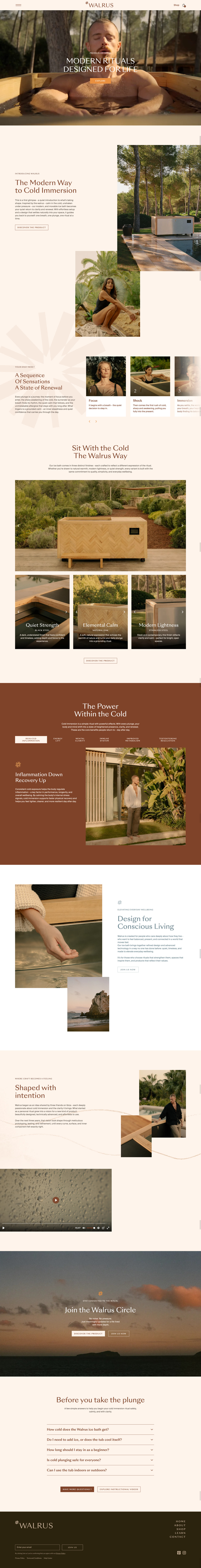 Walrus Wellness — page complète